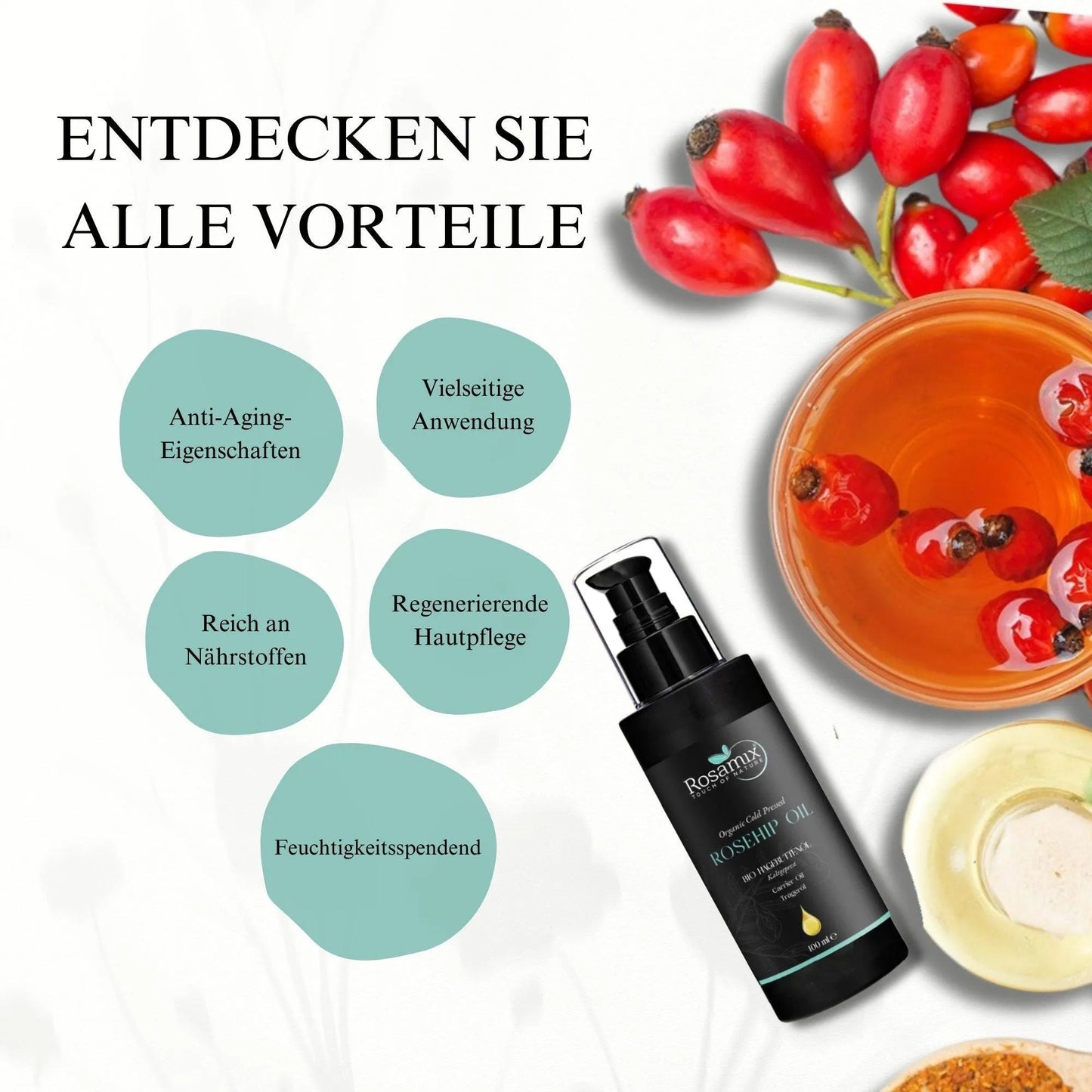 Bio Hagebuttenöl Kaltgepresst-3